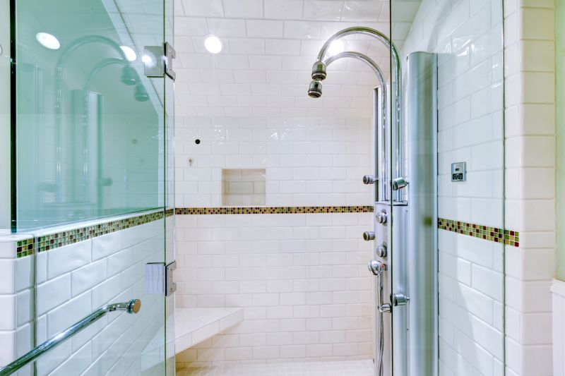 Elegant Shower with Tiles